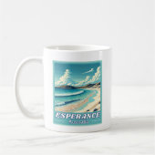 Mug Esperance en Australie Occidentale Skyline Rétro (Gauche)