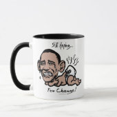 Mug Espérant toujours la vitesse d'Anti-Obama de (Gauche)