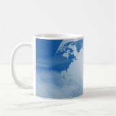 Mug Esperanto a parlé ici terre nuageuse (Gauche)