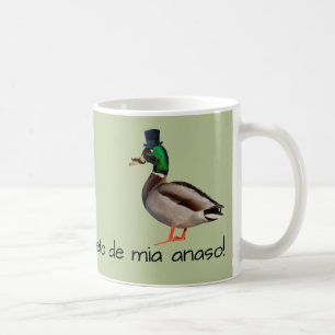 Mug Espéranto : Anaso de fia ĝemelo de mia de La des