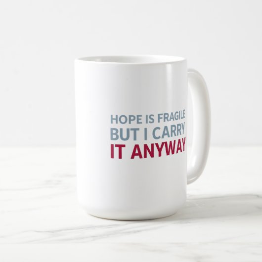 Mug Espérer (Devant droit)