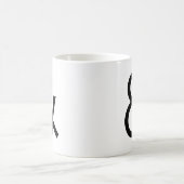 Mug Esperluète - noir (Centre)