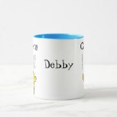 Mug Espiègle drôle de maman de chat d'éraflures de (Centre)