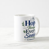 Mug Espoir à travers chaque saison Citation d'espoir s (Devant droit)