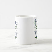 Mug Espoir à travers la vallée Citation scripturaire d (Centre)