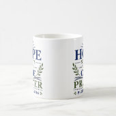 Mug Espoir Commence Avec Une Prière Dévootionnel Chrét (Centre)
