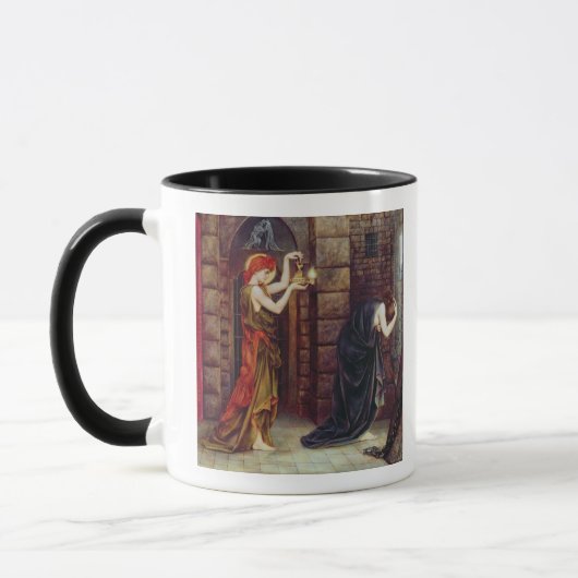 Mug Espoir dans la prison du désespoir (huile sur la (Gauche)