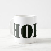 Mug Espoir de Sensibilisation à la Maladie de Lyme (Devant gauche)