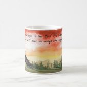 Mug Espoir et force Isaïe Bible Verse (Centre)
