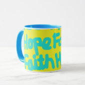 Mug Espoir & Foi (Devant gauche)
