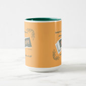 Mug Espoir Inspirationnel Écriture Chrétienne Deux Ton (Centre)