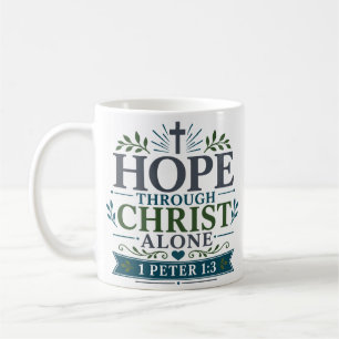 Mug Espoir par Christ seul Dévotion scripturaire