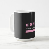 Mug Espoir pour le cancer (Devant gauche)