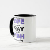 Mug Espoir Prière Vœu...Lupus (Devant gauche)
