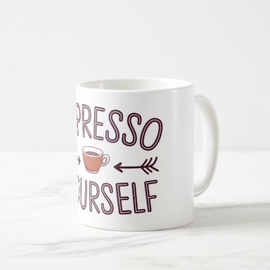 Mug Espressez-vous (Devant droit)