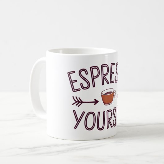 Mug Espressez-vous (Devant gauche)