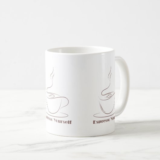 Mug Espressez-vous (Devant droit)