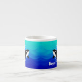 Mug espresso Orca personnalisé (Devant)