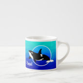 Mug espresso Orca personnalisé (Droite)