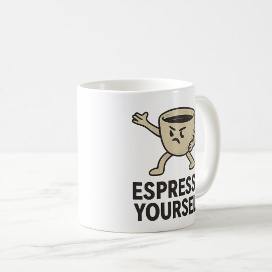 Mug Espresso Vous-Même (Devant droit)