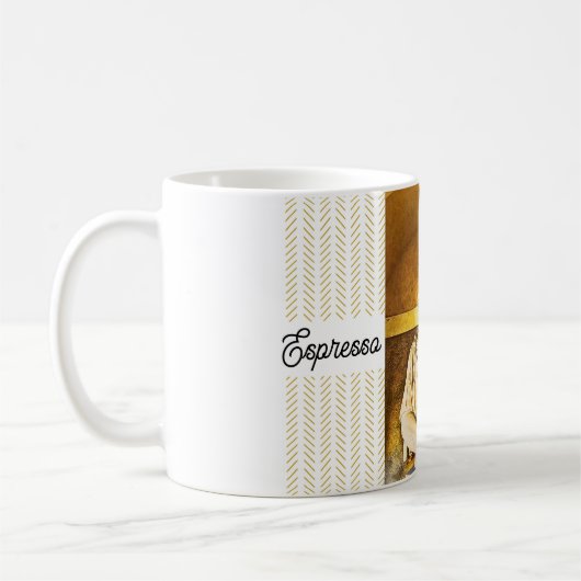 Mug Espresso vous-même ! Art (Gauche)