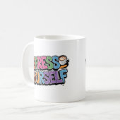 Mug Espresso Yself Coffee Lover Design (Devant gauche)