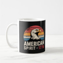 Esprit Américain 1776 Patriotique 4 juillet