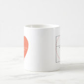 Mug Esprit athée, coeur d'humaniste (Centre)