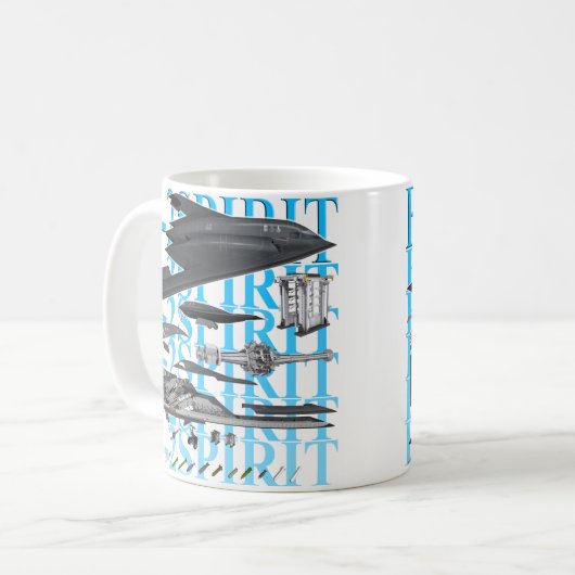 Mug Esprit B2, furtif (Devant gauche)