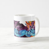 Mug Esprit calme mains bleues (Devant droit)
