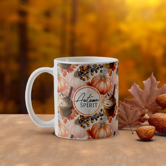 Mug Esprit d'automne Motif d'aquarelle douillet