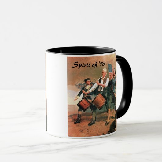 Mug Esprit de '76 (Devant droit)