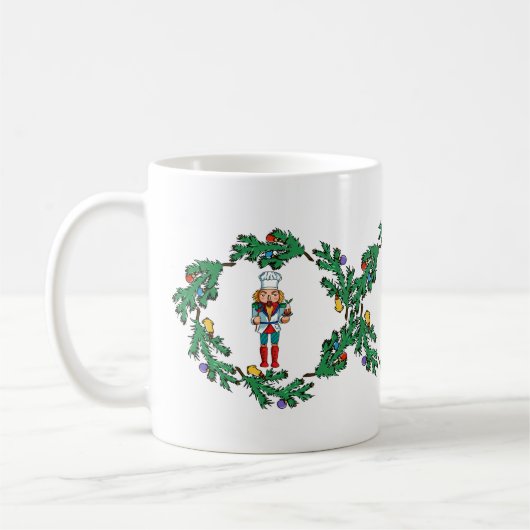 Mug Esprit de casse-noix de Noël (Gauche)