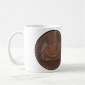 Mug Esprit de cent de Fugio votre avant et dos (Gauche)