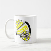 Mug Esprit de cheerleading des frelons de retour à l'é (Gauche)