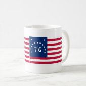 Mug Esprit de drapeau des Etats-Unis Bennington de 76 (Devant droit)
