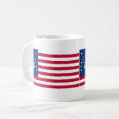 Mug Esprit de drapeau des Etats-Unis Bennington de 76 (Devant gauche)
