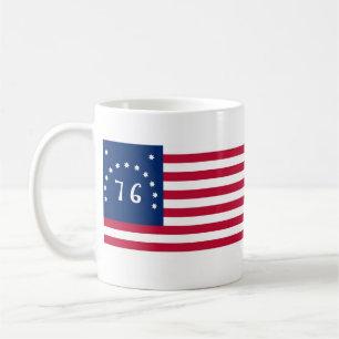 Mug Esprit de drapeau des Etats-Unis Bennington de 76