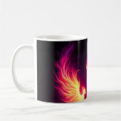 Mug Esprit de feu de phénix de robot futuriste cyberné (Gauche)