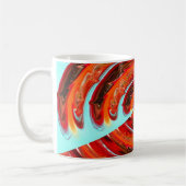 Mug Esprit de feu orangé art (Gauche)