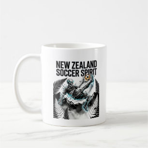 Mug Esprit de football néo-zélandais Nations Striker S
