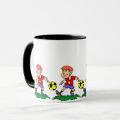 Mug Esprit de Jeu : Fans de Football (Devant gauche)