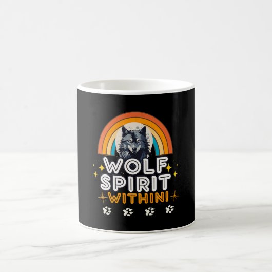 Mug Esprit de loup intérieur (Centre)