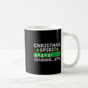 Mug Esprit de Noël Chargement 67 Six Sept Mème Drôle S