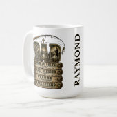 Mug Esprit de pêche animé par la foi (Devant gauche)