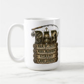 Mug Esprit de pêche animé par la foi (Gauche)