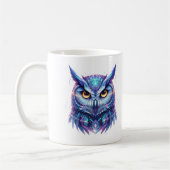 Mug Esprit de sagesse du hibou quantique (Gauche)