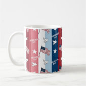 Mug Esprit du jour commémoratif rouge, blanc et bleu (Gauche)