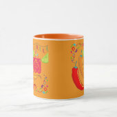 Mug Esprit Flamme Fiesta orange (Centre)