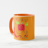 Mug Esprit Flamme Fiesta orange (Devant gauche)